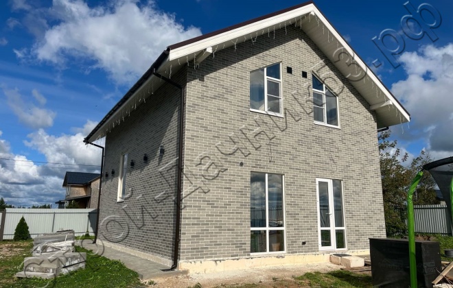 3 Каркасный дом 10х8.0м + 3.0х1.5м , 160 М², Новгородская область, Савинское сельское поселение, деревня Хутынь (1)